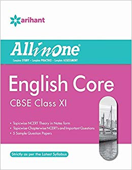 Arihant All in One ENGLISH CORE CBSE Class XI